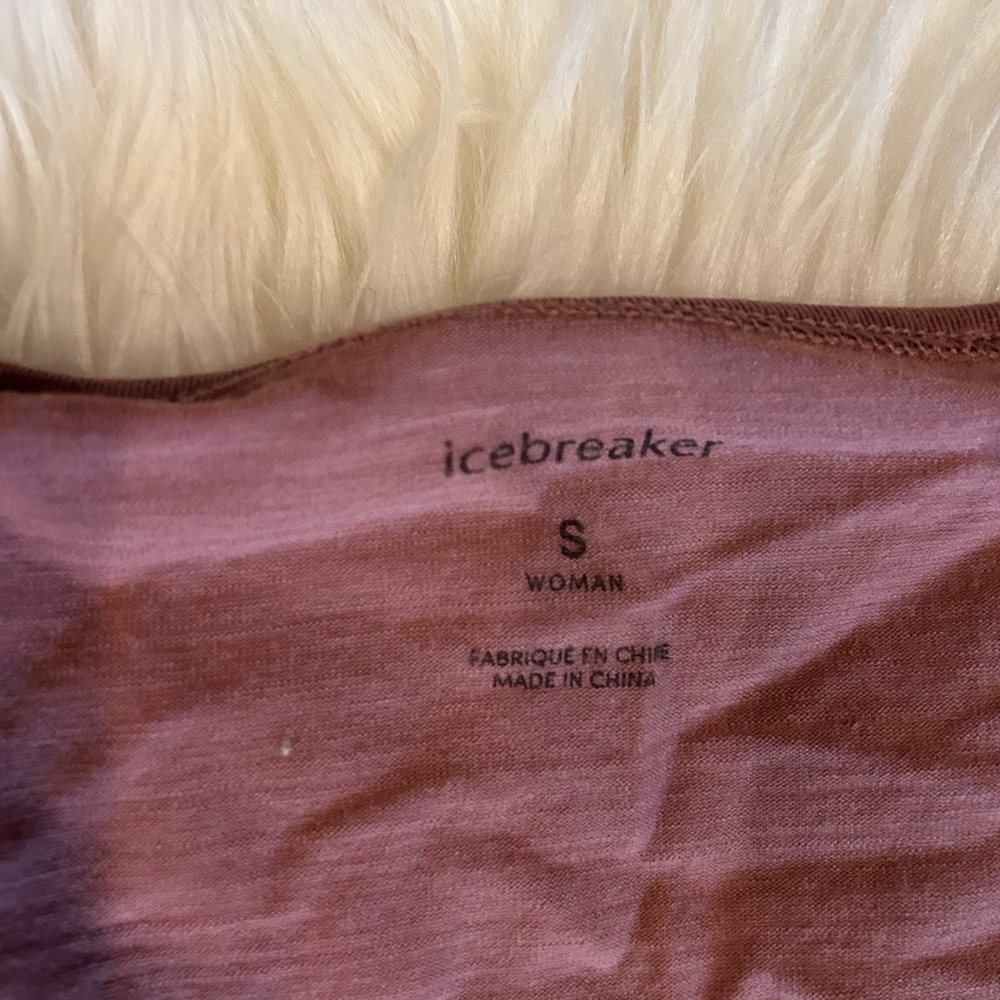 Icebreaker Mauve Long Sleeve Top - Picture 4 of 5